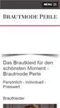 Mobile Screenshot of brautperle.ch
